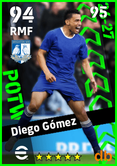 Diego Gómez — RMF, OVR 94, MAX 95