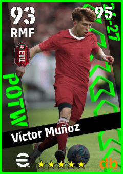 Víctor Muñoz — RMF, OVR 93, MAX 95