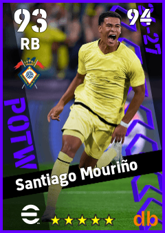 Santiago Mouriño — RB, OVR 93, MAX 94