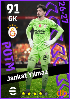 Jankat Yılmaz — GK, OVR 91, MAX 91