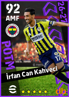 İrfan Can Kahveci — AMF, OVR 92, MAX 92