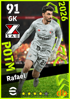 Rafael — GK, OVR 91, MAX 91