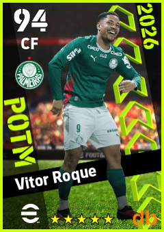 Vitor Roque — CF, OVR 94, MAX 94