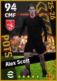 Alex Scott eFootball player card