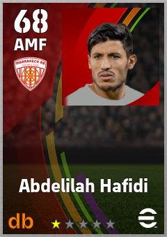 Abdelilah Hafidi — AMF, OVR 68, MAX 68