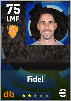 Fidel — LMF, OVR 75, MAX 75