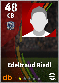 Edeltraud Riedl — CB, OVR 48, MAX 48