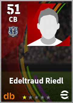 Edeltraud Riedl eFootball player card
