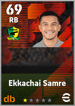 Ekkachai Samre eFootball player card