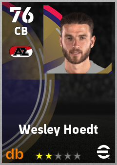 Wesley Hoedt eFootball player card