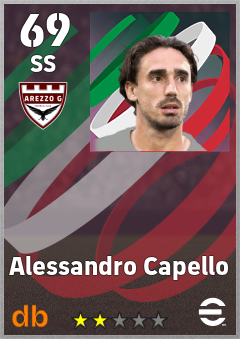 Alessandro Capello eFootball player card