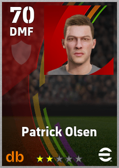 Patrick Olsen eFootball player card
