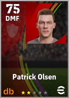 Patrick Olsen eFootball player card