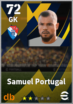 Samuel Portugal — GK, OVR 72, MAX 72