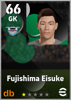 Fujishima Eisuke eFootball player card