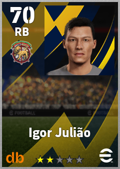Igor Julião eFootball player card
