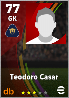 Teodoro Casar eFootball player card