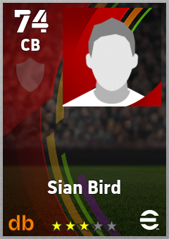 Sian Bird eFootball player card