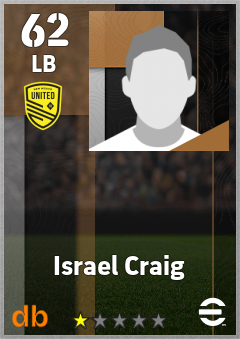 Israel Craig — LB, OVR 62, MAX 62