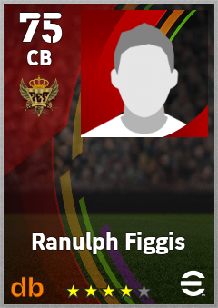 Ranulph Figgis — CB, OVR 75, MAX 75