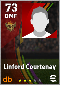 Linford Courtenay — DMF, OVR 73, MAX 73