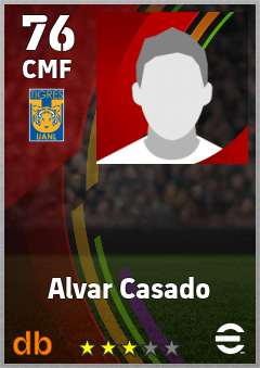 Alvar Casado eFootball player card