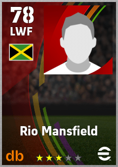 Rio Mansfield — LWF, OVR 78, MAX 78