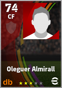 Oleguer Almirall eFootball player card