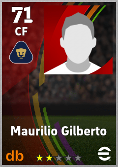 Maurilio Gilberto eFootball player card