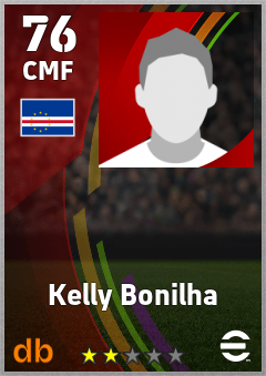 Kelly Bonilha — CMF, OVR 76, MAX 76