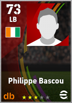 Philippe Bascou eFootball player card
