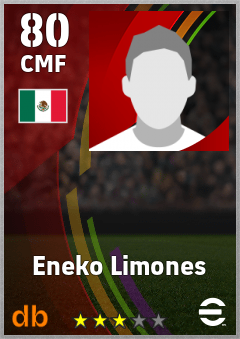 Eneko Limones — CMF, OVR 80, MAX 80