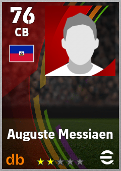 Auguste Messiaen — CB, OVR 76, MAX 76