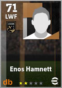 Enos Hamnett eFootball player card