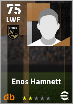 Enos Hamnett — LWF, OVR 75, MAX 75