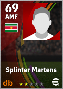 Splinter Martens eFootball player card
