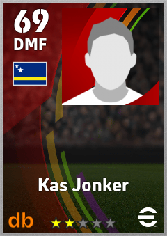 Kas Jonker eFootball player card