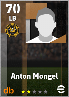 Anton Mongel — LB, OVR 70, MAX 70