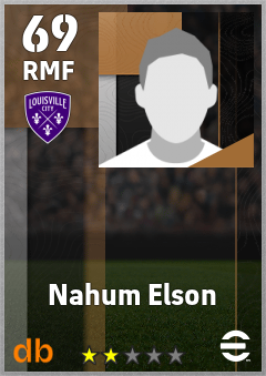 Nahum Elson eFootball player card