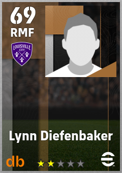 Lynn Diefenbaker — RMF, OVR 69, MAX 69