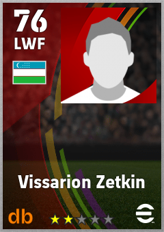 Vissarion Zetkin — LWF, OVR 76, MAX 76