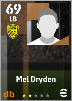 Mel Dryden eFootball player card