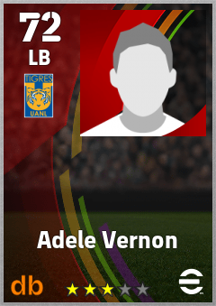 Adele Vernon eFootball player card