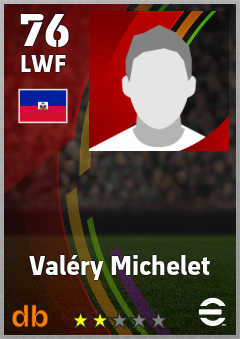 Valéry Michelet — LWF, OVR 76, MAX 76