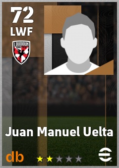 Juan Manuel Uelta — LWF, OVR 72, MAX 72