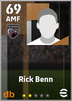 Rick Benn — AMF, OVR 69, MAX 69