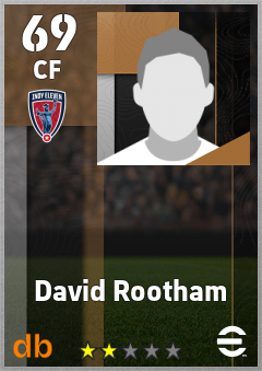 David Rootham — CF, OVR 69, MAX 69