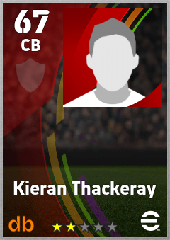 Kieran Thackeray eFootball player card