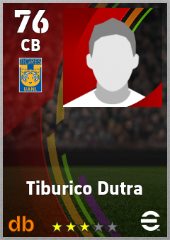 Tiburico Dutra eFootball player card