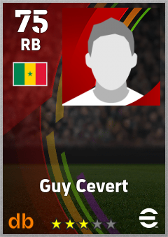Guy Cevert — RB, OVR 75, MAX 75